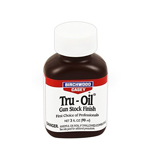 Birchwood Casey Tru-Oil Gun Stock Finish - 3 oz Bottle (Pack of 2) - High Gloss Wood Polish & Protective Coating for Rifles, Shotguns & Wood Furniture - Perfect for DIY Gun Stock Refinishing & Wood Restoration Projects