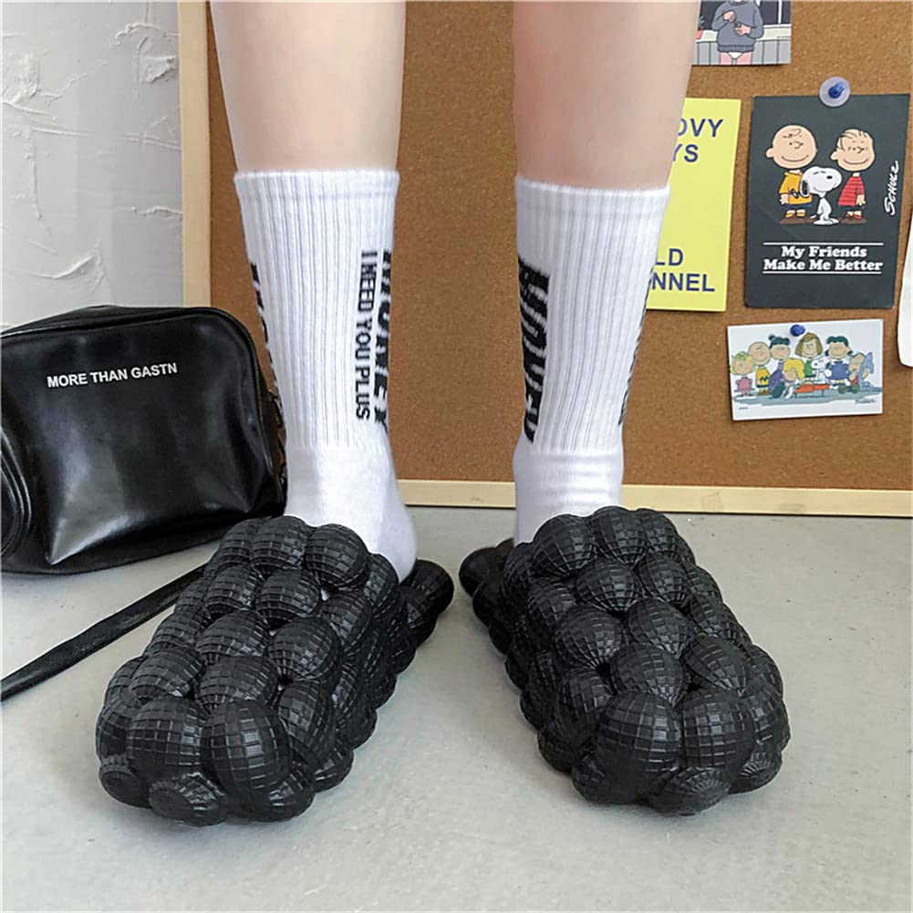 **ZXWFOBEY Women's & Men's Thick Sole Massage Slippers - Soft Foam, Non-Slip, Waterproof Shower Shoes for Home, Spa & Bathroom Comfort**