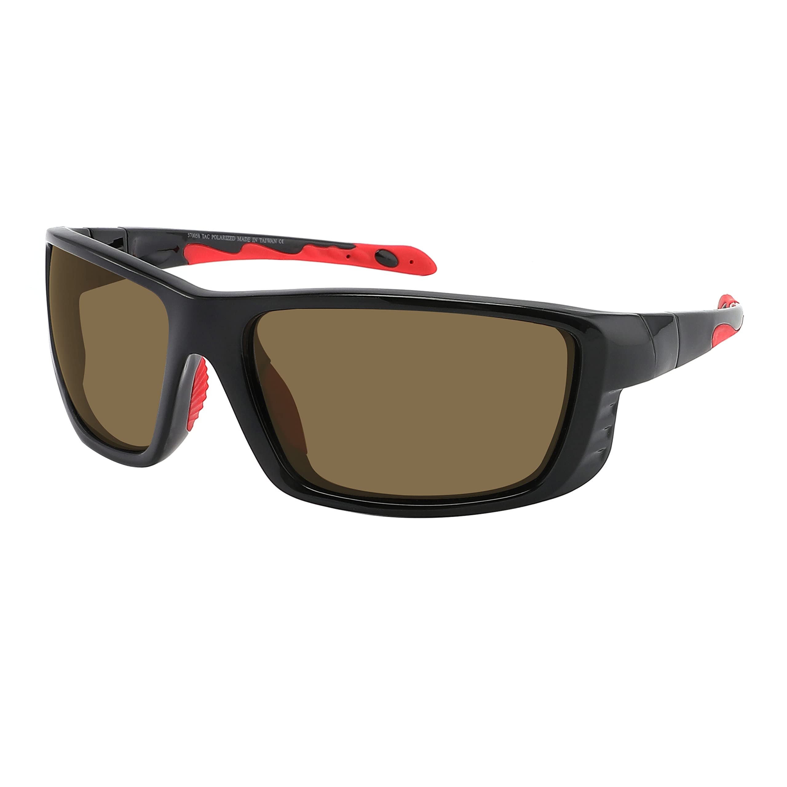 Edge I-Wear Polarized Sports Sunglasses for Men - UV Protection Full Frame Athletic Eyewear - Perfect for Running, Cycling & Outdoor Activities
