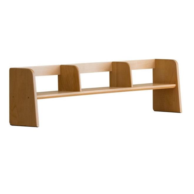 39.4x8.3x11 inch / 100x21x28 cm / Natural wood color / Beech lift desk seat