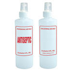 8OZ Imprinted Nail Solution Bottle - Antiseptic Nail Care for Salons & Home Manicures - Perfect for Nail Technicians & DIY Nail Art Enthusiasts