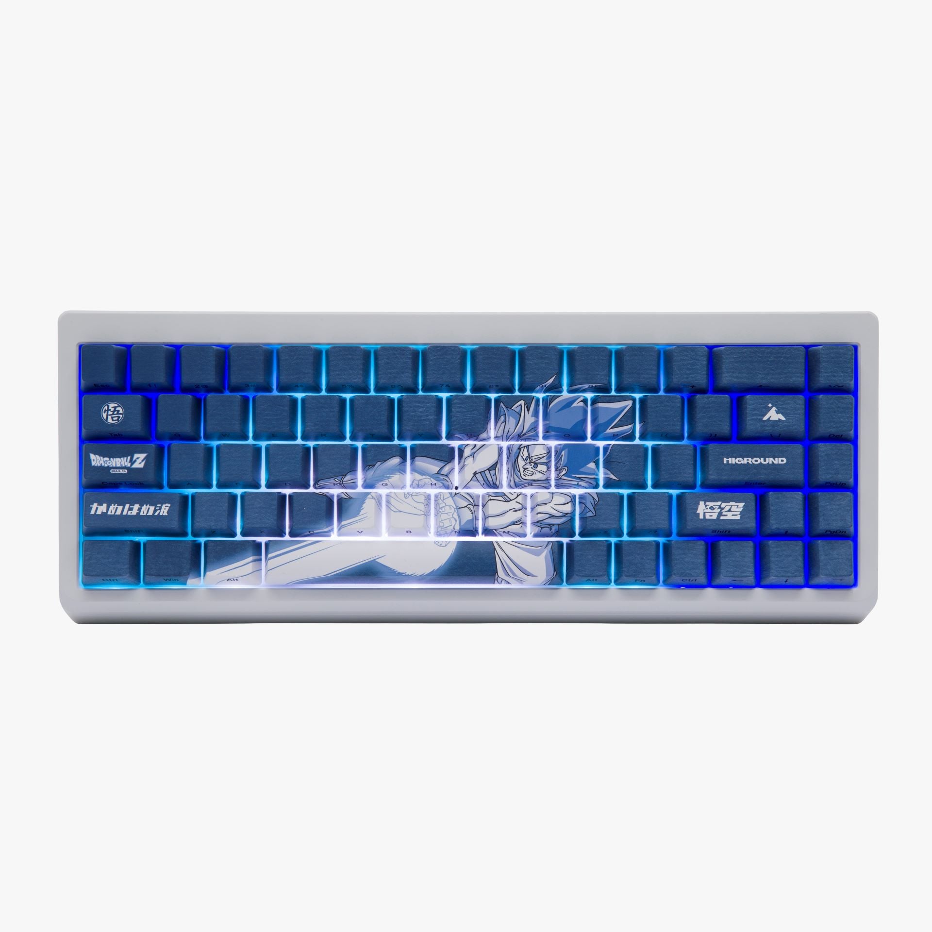 Dragon Ball Z x HG Summit 65 Mechanical Keyboard - Goku Themed Gaming Keyboard for PC & Mac | Perfect for Anime Fans & Esports Gamers