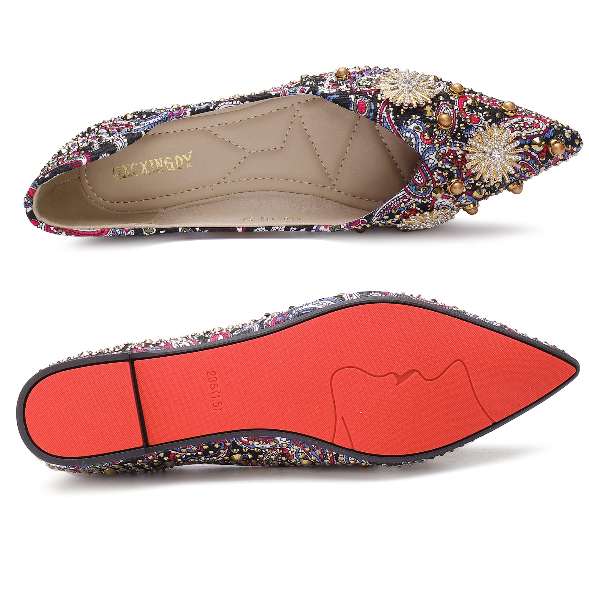 Elegant Women's Pointed Toe Slip-On Flats - Comfortable Dress Shoes for Wedding, Work, Office & Casual Wear | Stylish Ballet Flats for Party, Business Meetings, Date Nights & Travel | Perfect Gift for Professional Women, Bridesmaids & Fashion Lovers | Great for Daily Commute, Cocktail Events & Business Trips | Ideal for Office Professionals, Bridal Parties & Fashionable Outfits