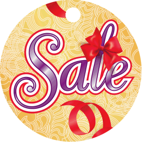Best Holiday Bows Ceiling Mobiles - Pack of 6 for Christmas Decorations, Baby Nurseries & Party Decor