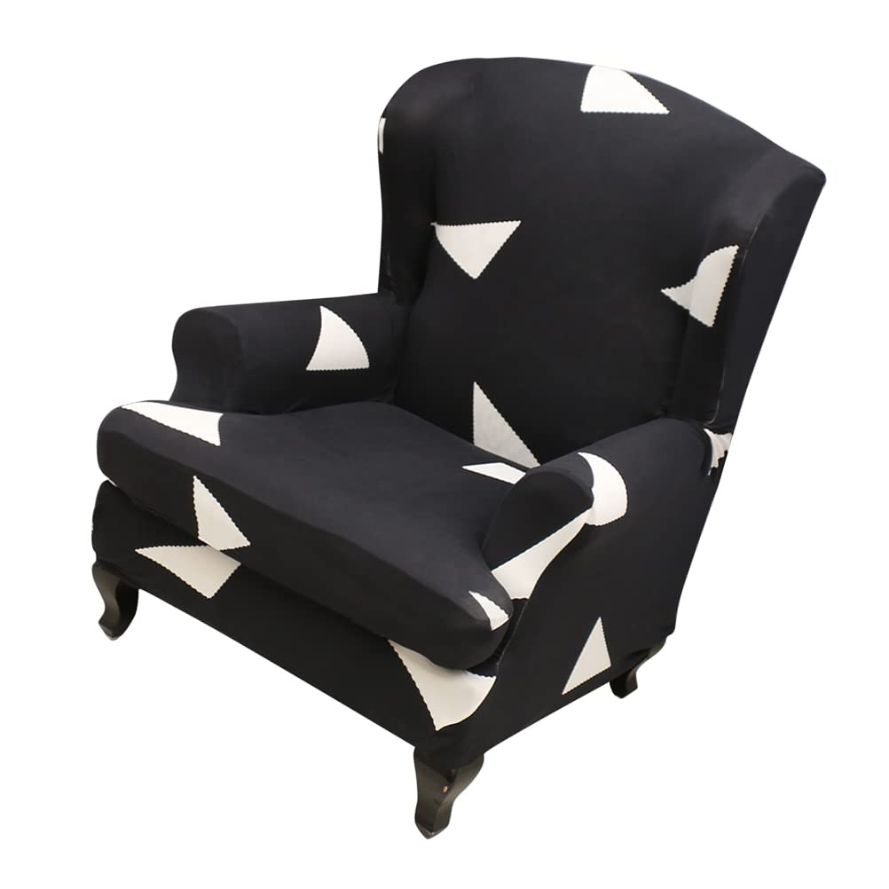 3D Printed Universal Sofa Slipcover - 1PC Polyester Stretchable Couch Cover for Armchair, Wingback Sofa & Massage Stool | Perfect for Living Room, Office & Home Decor Protection