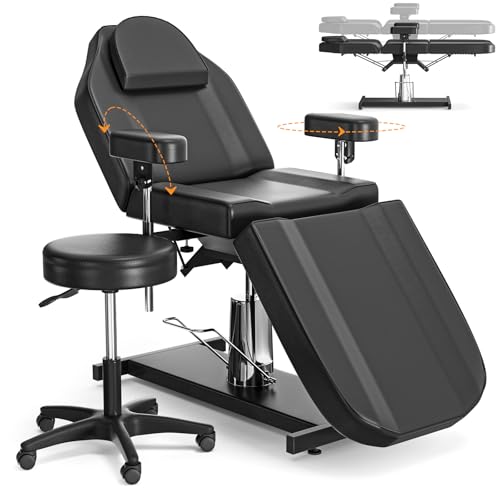 Black & Hydraulic & Stool