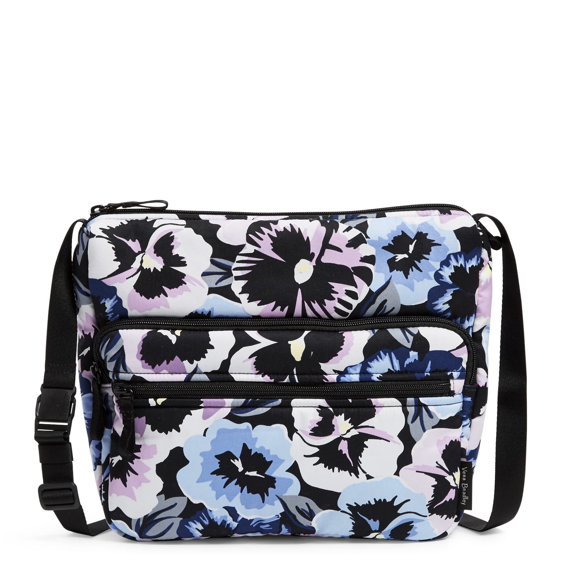 Vera Bradley Cotton Crossbody Purse for Women - Lightweight & Durable Everyday Shoulder Bag - Perfect for Travel, Shopping, and Work