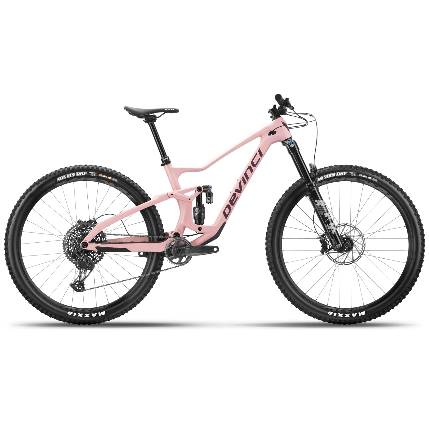 Devinci Troy Carbon GX 12-Speed Mountain Bike - Lightweight Carbon Frame, 12-Speed Drivetrain for Trail Riding & Mountain Adventures