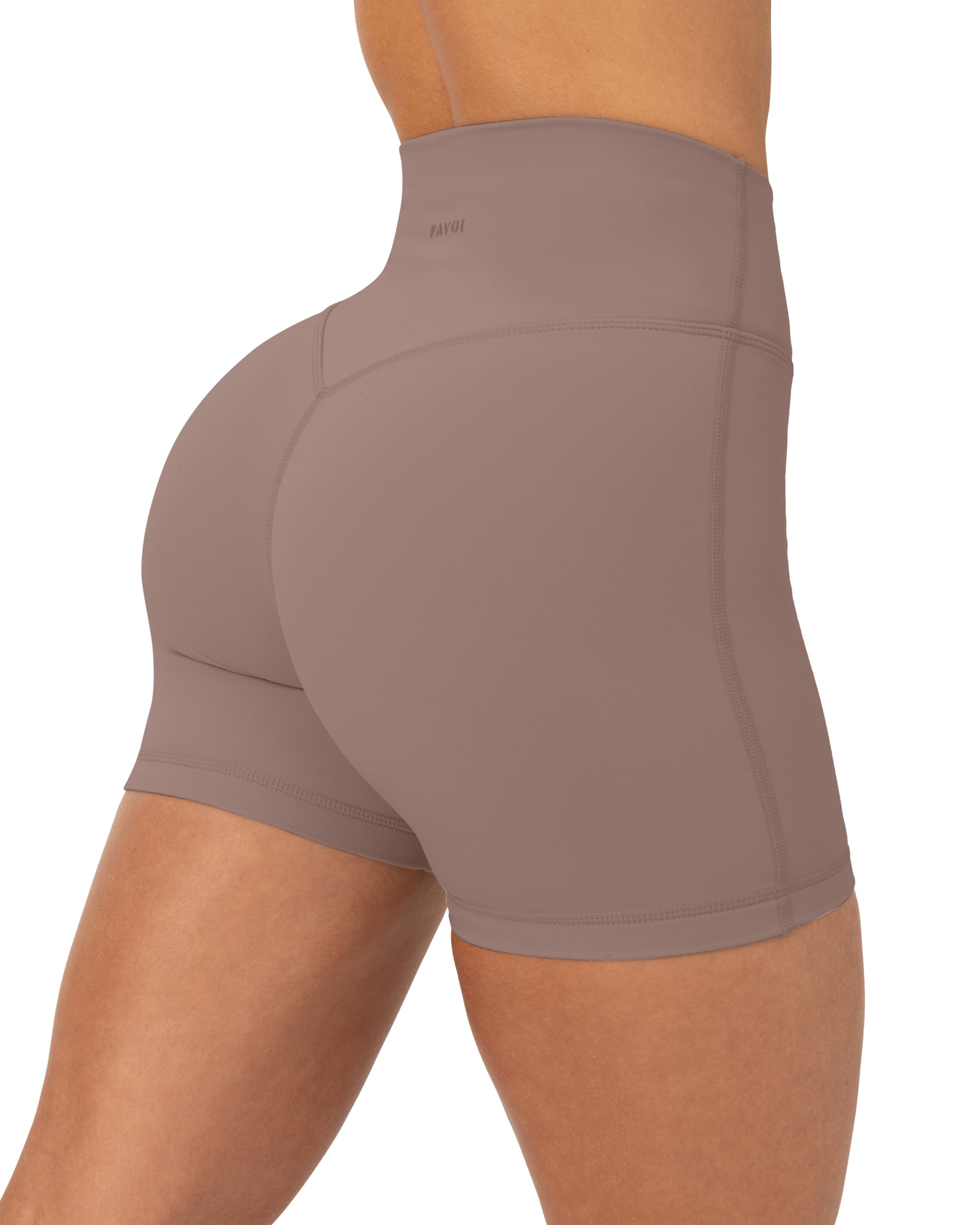 Buttery Soft High Waisted Yoga Shorts for Women - 4