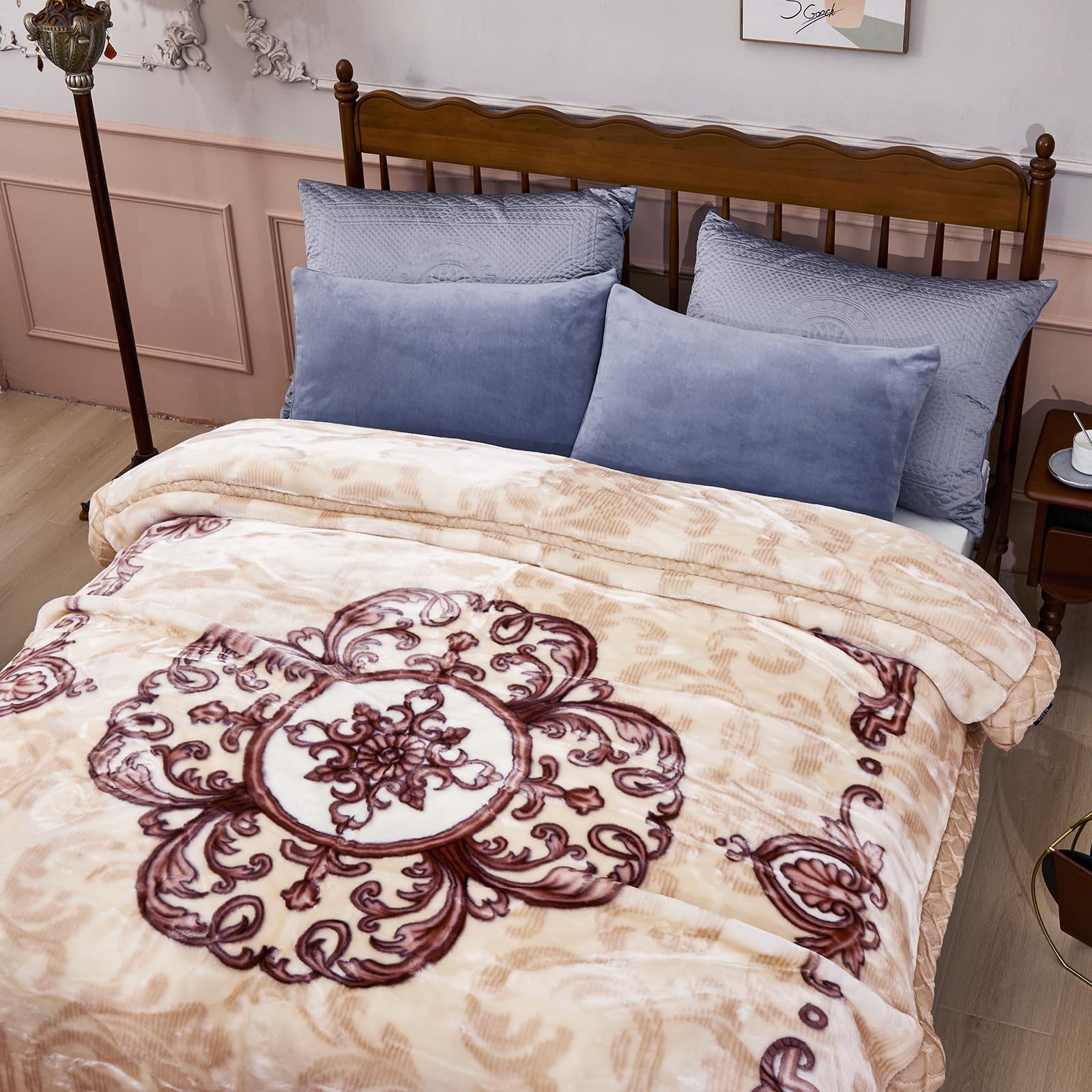 Premium 9 lbs Heavy Korean Mink Blanket 77