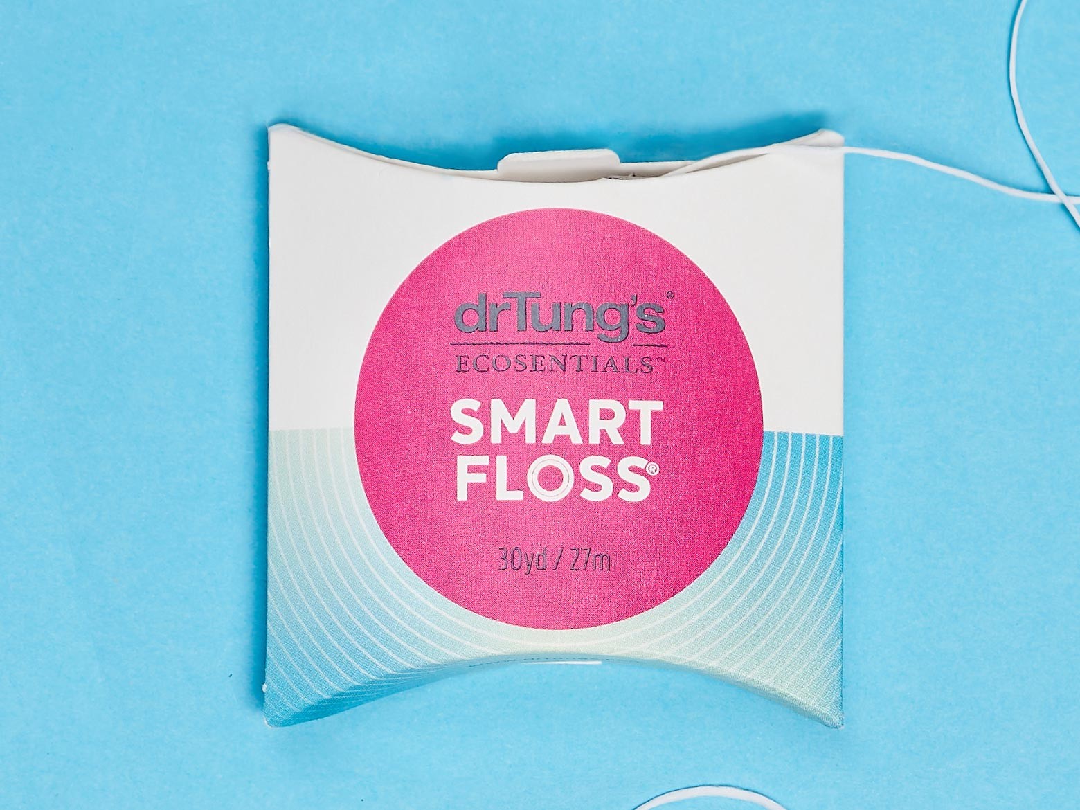 Dr. Tung's Smart Dental Floss - Extra Strong, All-Natural, Vegan & Eco-Friendly Floss for Effective Plaque Removal | Perfect for Travel, Home & On-The-Go Oral Care