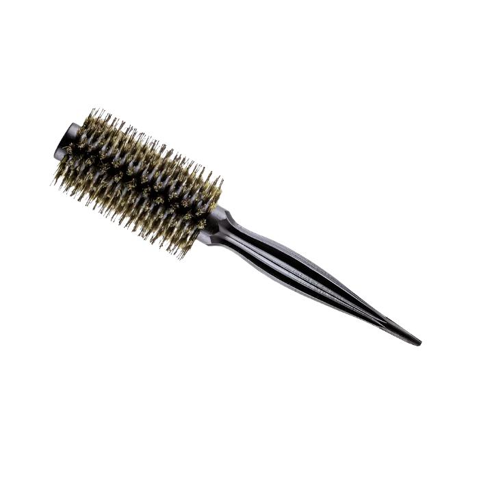 Dajuja Gold Round Hair Brush for Smooth & Shiny Hair - Perfect for Styling, Detangling & Blowouts at Home or Salon