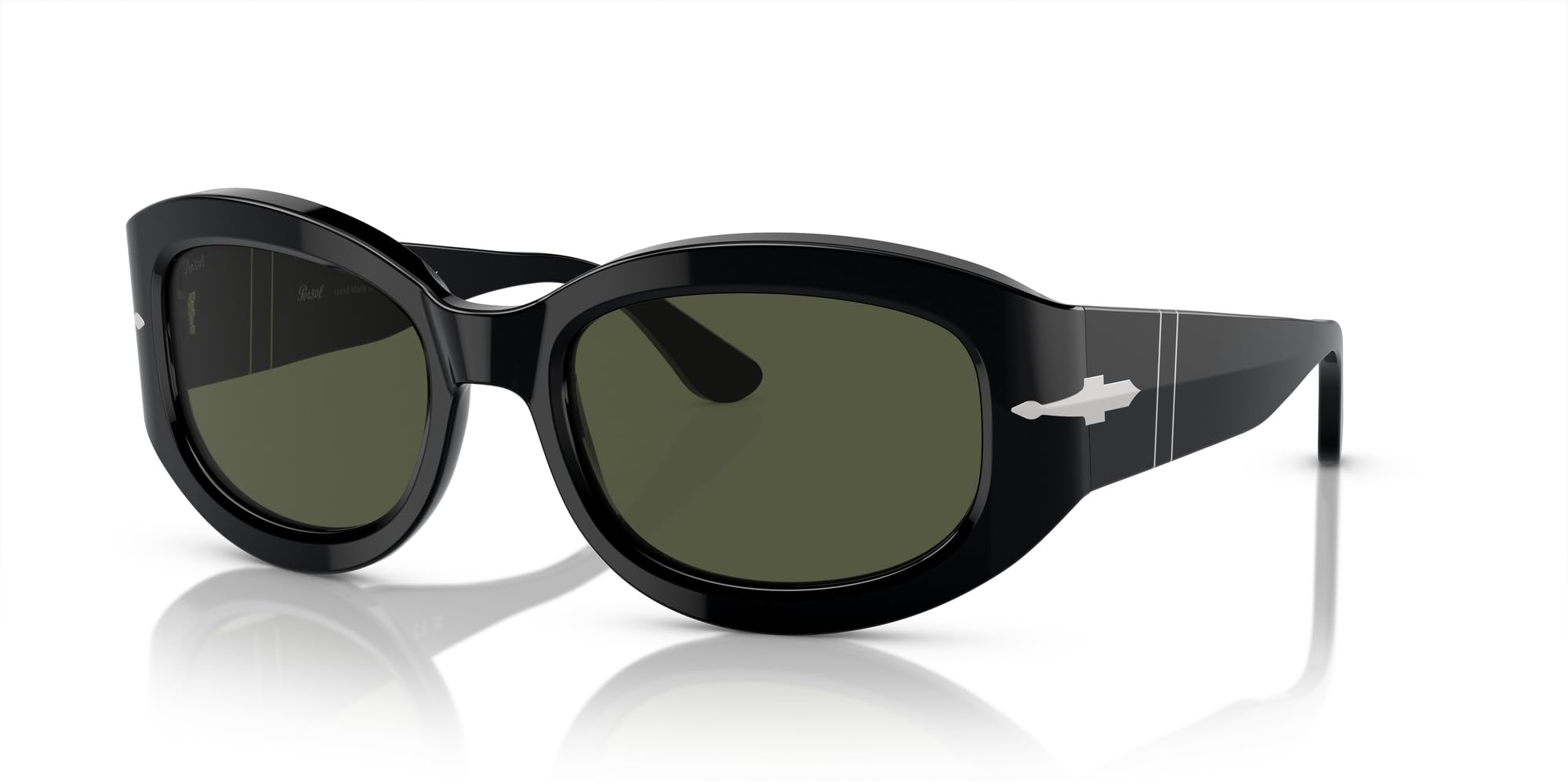 Persol PO3335S Square Sunglasses for Men & Women – Classic UV Protection Polarized Lenses – Perfect for Driving, Travel & Outdoor Activities