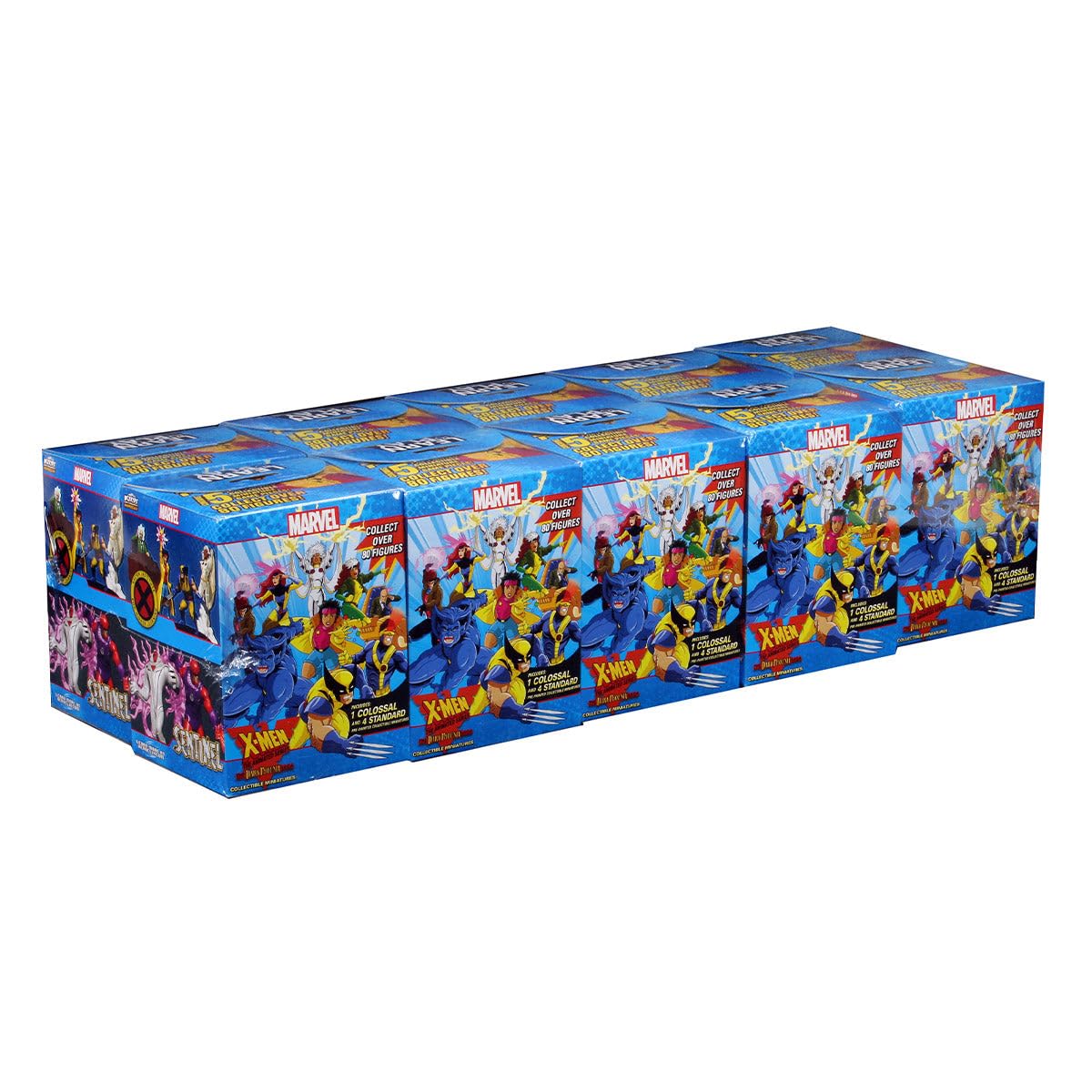 Marvel Heroclix X-Men The Animated Series Dark Phoenix Saga Booster Brick - Collectible Action Figures for Superhero Battles & Tabletop Gaming