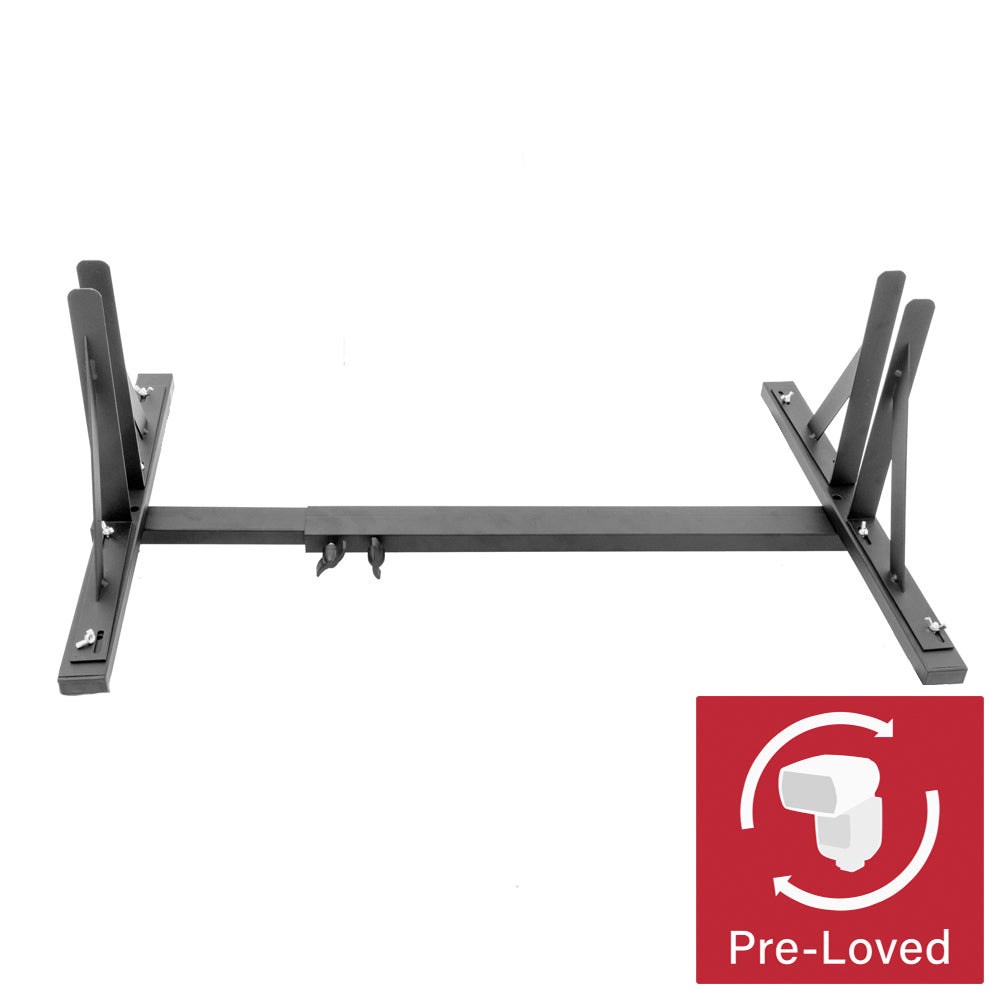 Heavy Duty Steel Polyboard Stand with Wheels - Adjustable Mobile Storage Cart for Warehouse, Garage, and Office Organization