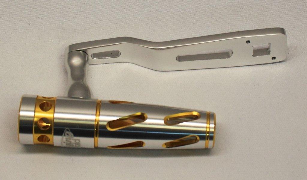 Avet Power Handle Arm & T-Bar for 2 Speed SX to HXW Reels - Heavy Duty Saltwater Fishing Upgrade - Perfect for Offshore Trolling & Deep Sea Jigging