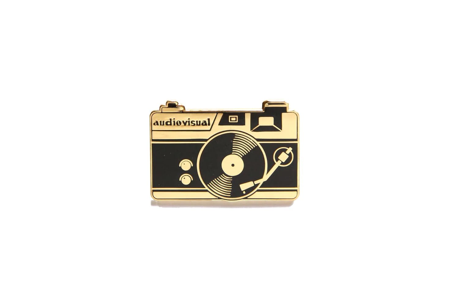 Photogenic Supply Co. Premium Silver Audiovisual Pin - Perfect for Studio Equipment, DJ Gear & Professional Audio Visual Setups
