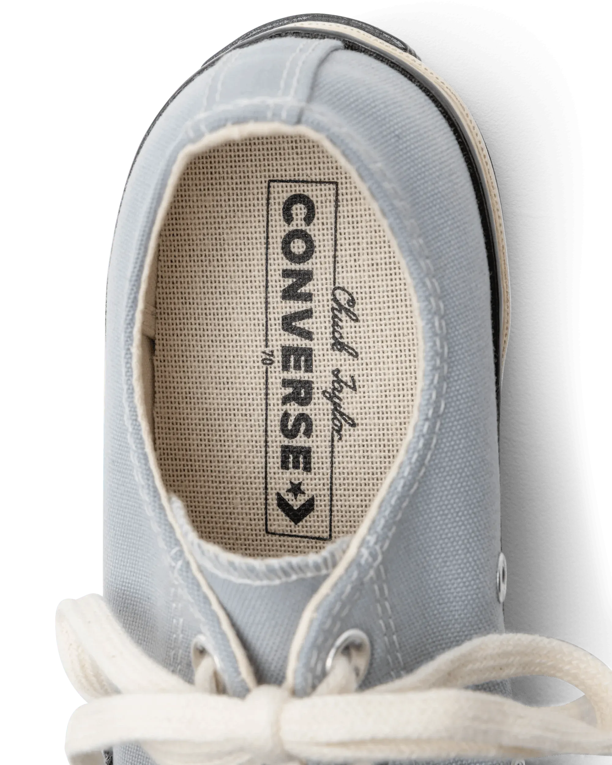 Chuck 70 Wolf Grey Ox Sneakers - Classic Canvas High Top Shoes for Men & Women | Perfect for Casual Wear, Street Style & Everyday Comfort
