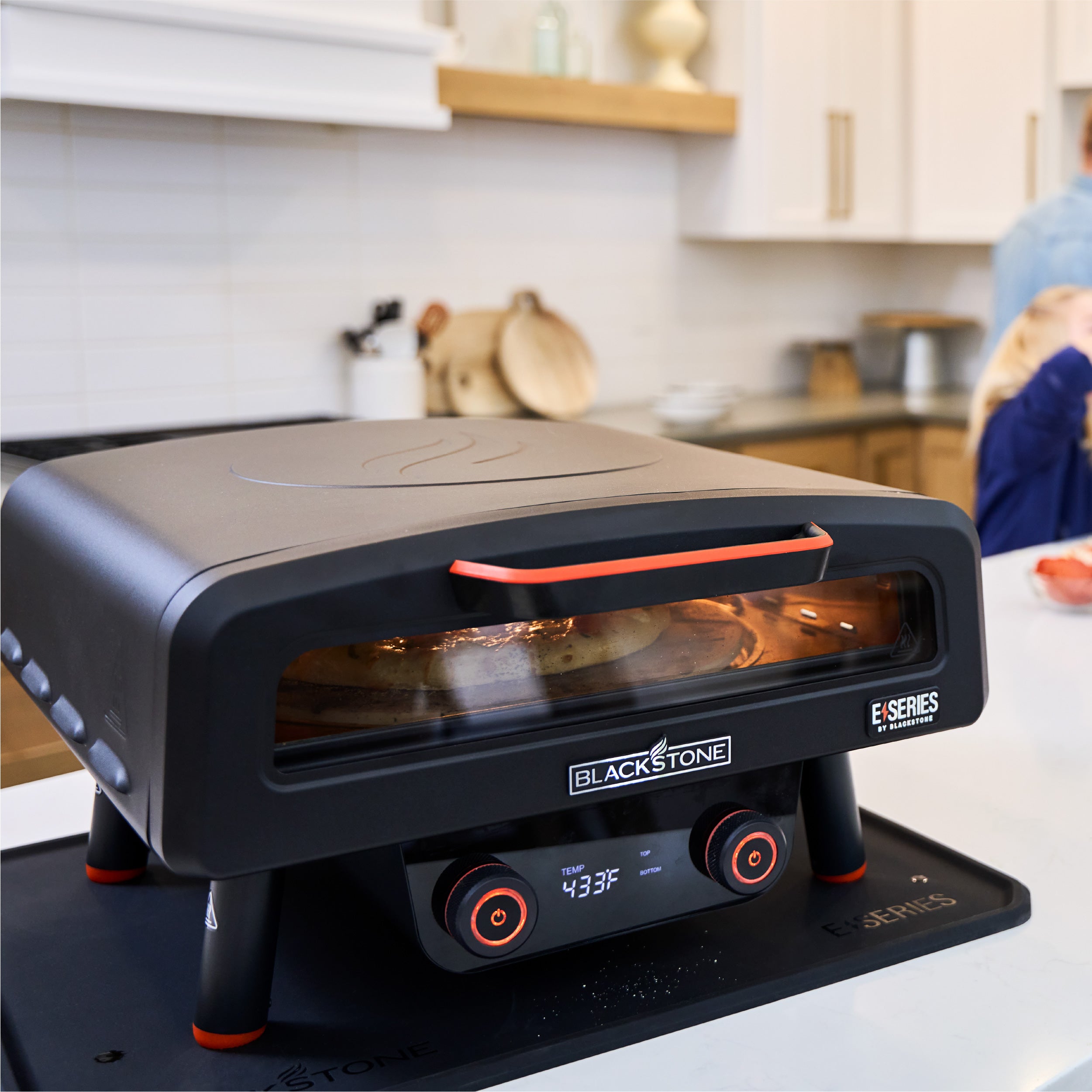Best Electric Tabletop Pizza Oven for Home Use - Fast Cooking & Even Heating - Perfect for Kitchen, Outdoor Parties & Camping