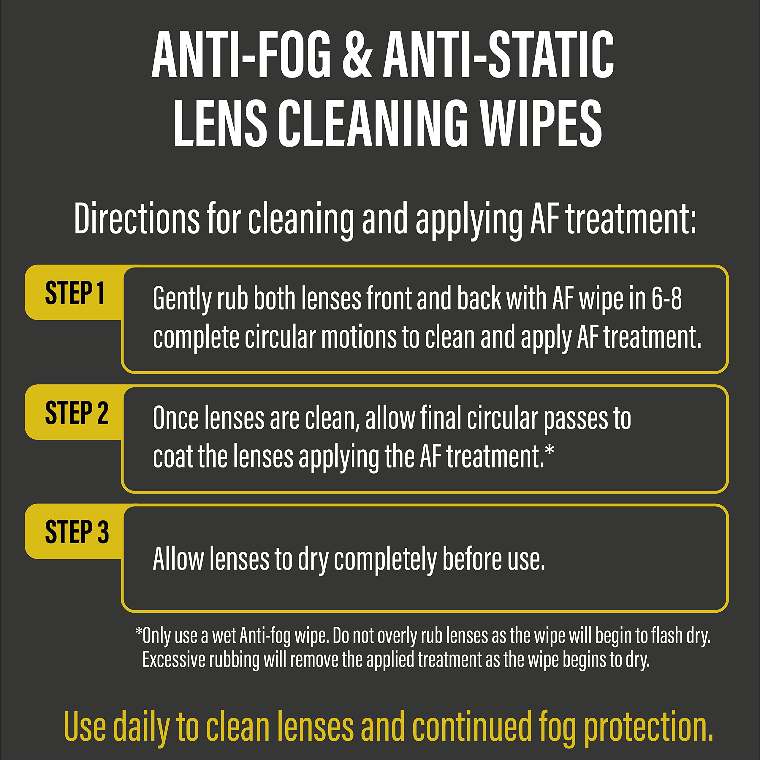 Premium Lens Cleaning Wipes - 100 Count | Pre-Moistened, Silicone-Free Microfiber Towels for Glasses, Screens & Optics | Anti-Fog, Scratch-Free Cleaning for Eyewear, Smartphones, Laptops, Cameras & Watches | Perfect for Office, Travel & Home Use