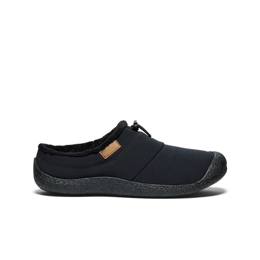 Men's Howser III Slide Sandals - Black/Black Recycled Comfortable Slip-On Shoes for Casual Wear, Beach, Pool & Home Use