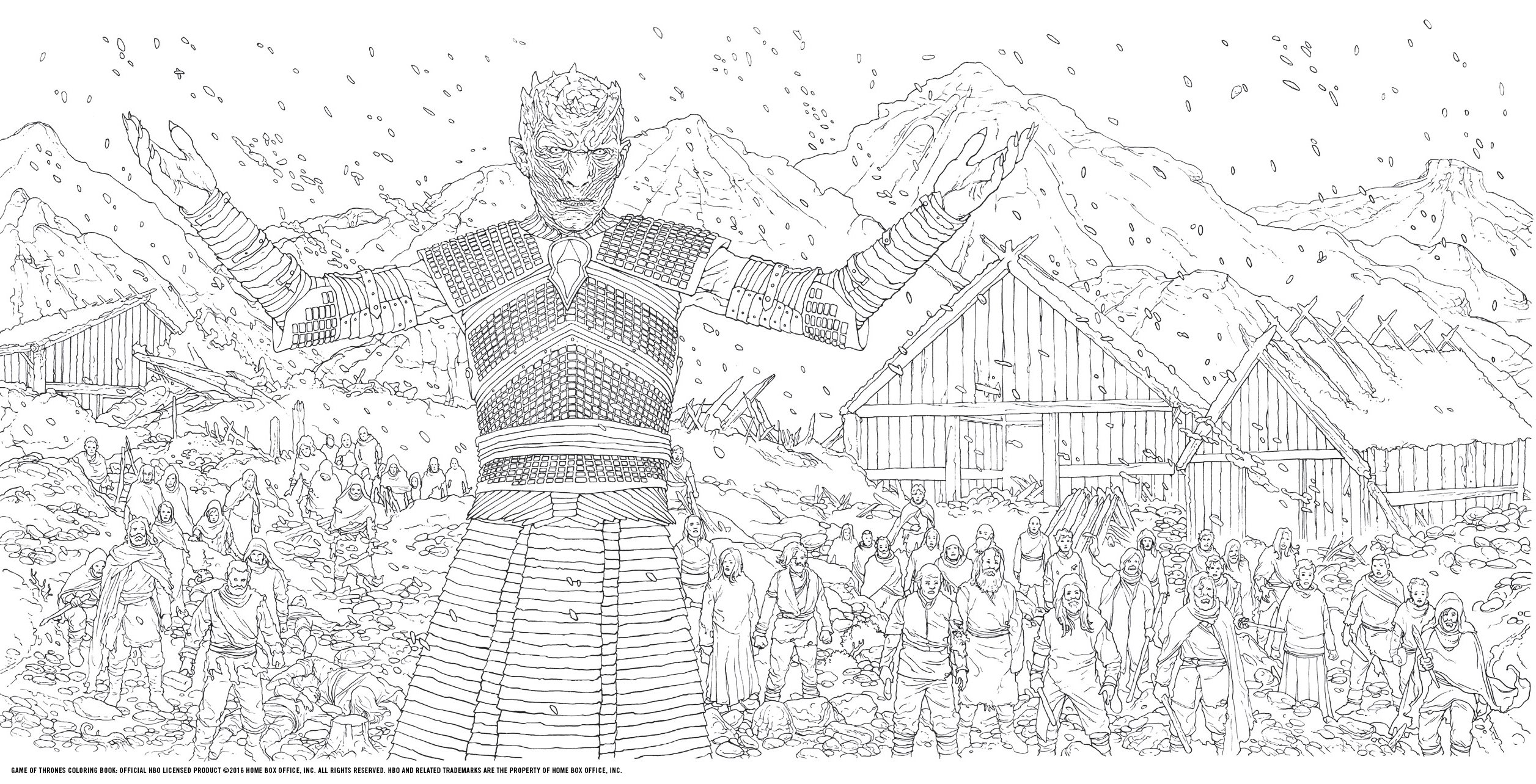 Game of Thrones Coloring Book - Official HBO Merchandise | GOT Gifts for Adults & Fans | Stress Relief & Creative Activity | Perfect for Parties, Collectors & Relaxation