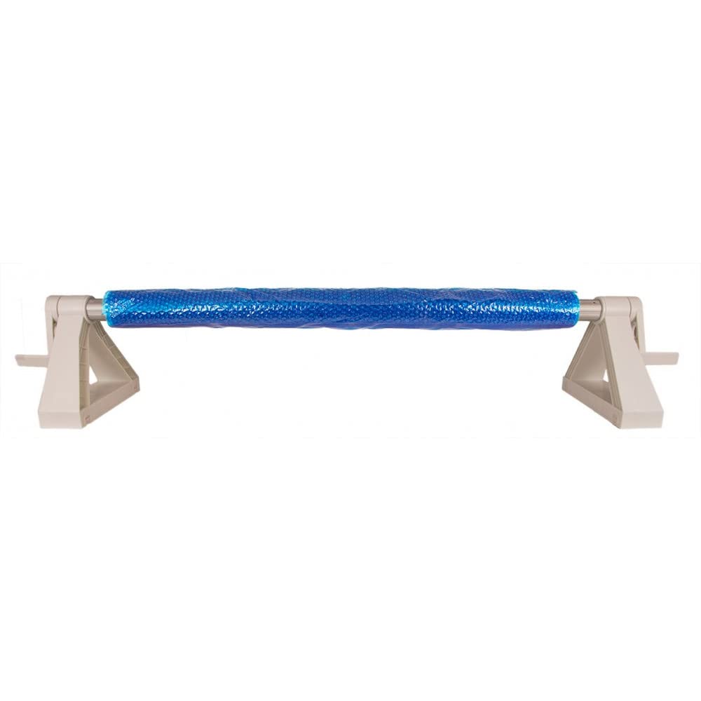 GLI Cyclone In-Ground Resin Solar Cover Reel for Swimming Pools - 16 Ft Wide, Durable & Weather-Resistant - Perfect for In-Ground Pool Maintenance & Easy Cover Storage | Use for Pool Protection, Heat Retention & Debris Prevention