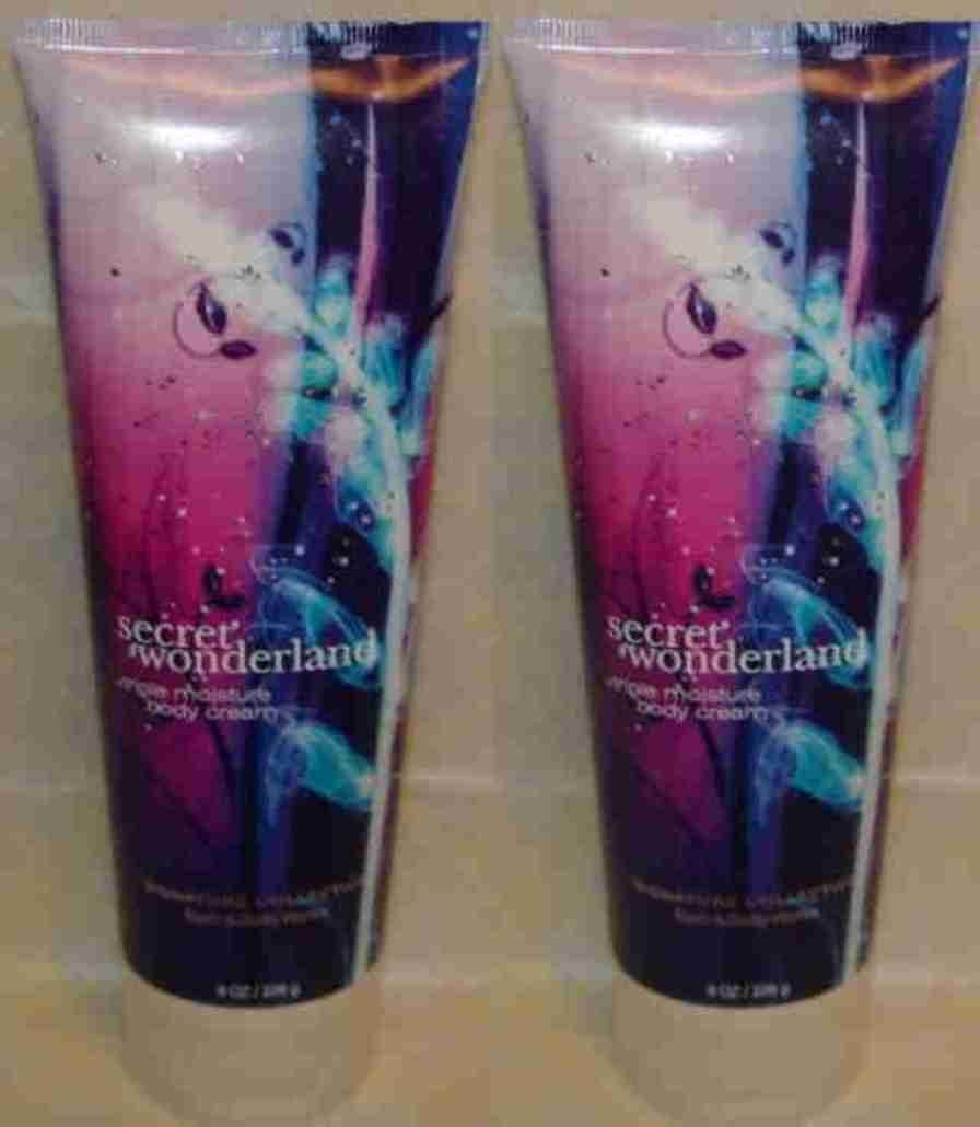 Bath & Body Works Secret Wonderland Triple Moisture Body Cream - 8 Oz (2 Pack) | Hydrating & Nourishing for Dry Skin | Perfect for Daily Moisturizing & Gift Giving