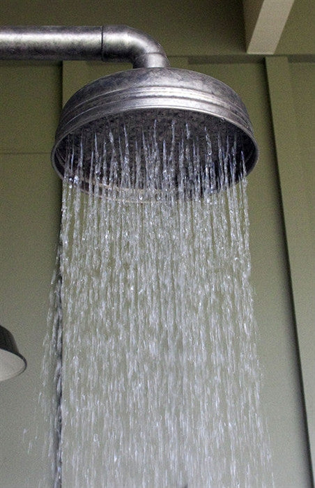Premium Floor Mount Exposed Shower System with Rainfall Showerhead & Handheld Shower - Perfect for Modern Bathroom Renovations and Spa-Like Shower Experiences