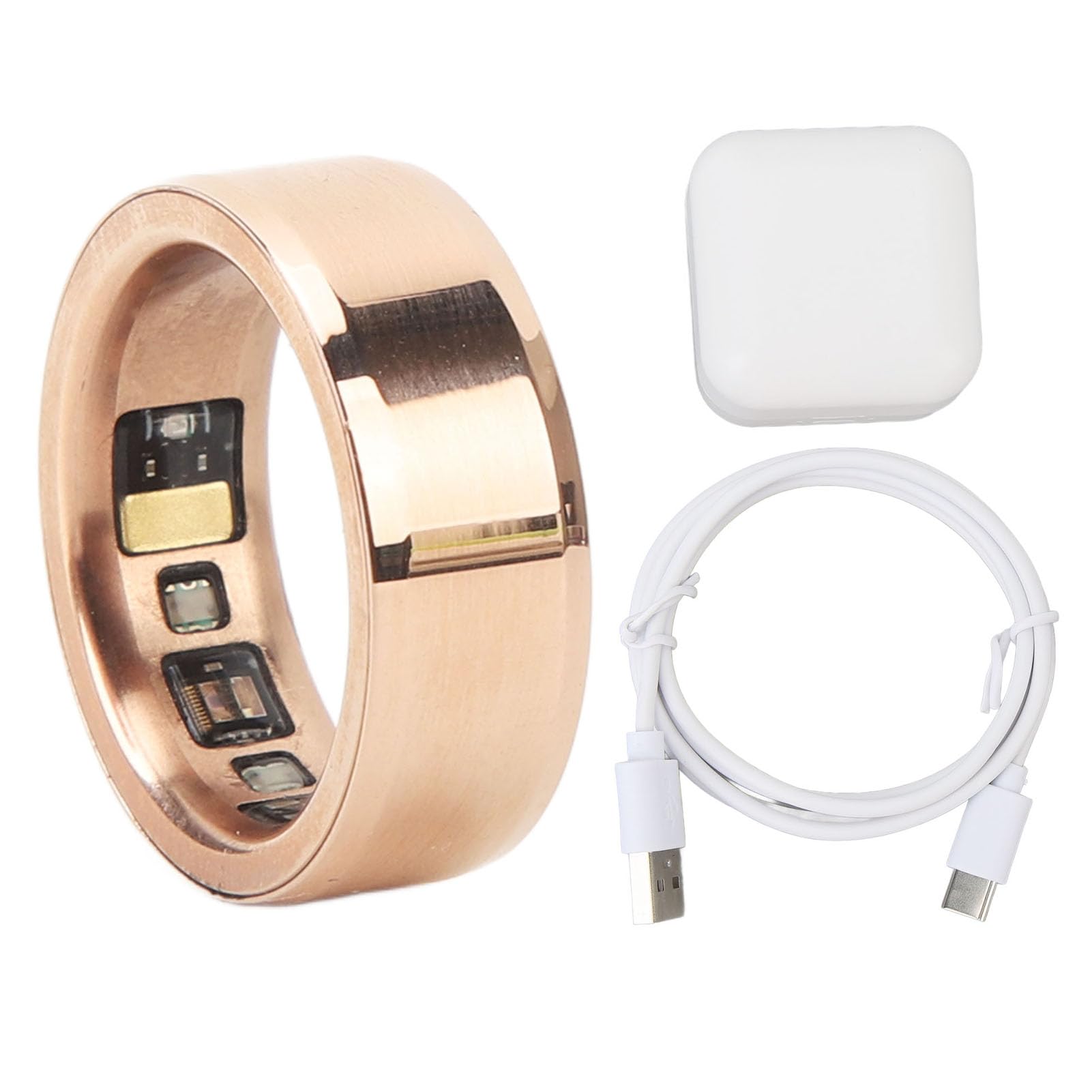 Smart Ring Health Tracker - Waterproof Fitness & Sleep Monitor for Men & Women | Heart Rate, Activity Tracking | Perfect for Workouts, Sleep Analysis & Daily Health Monitoring