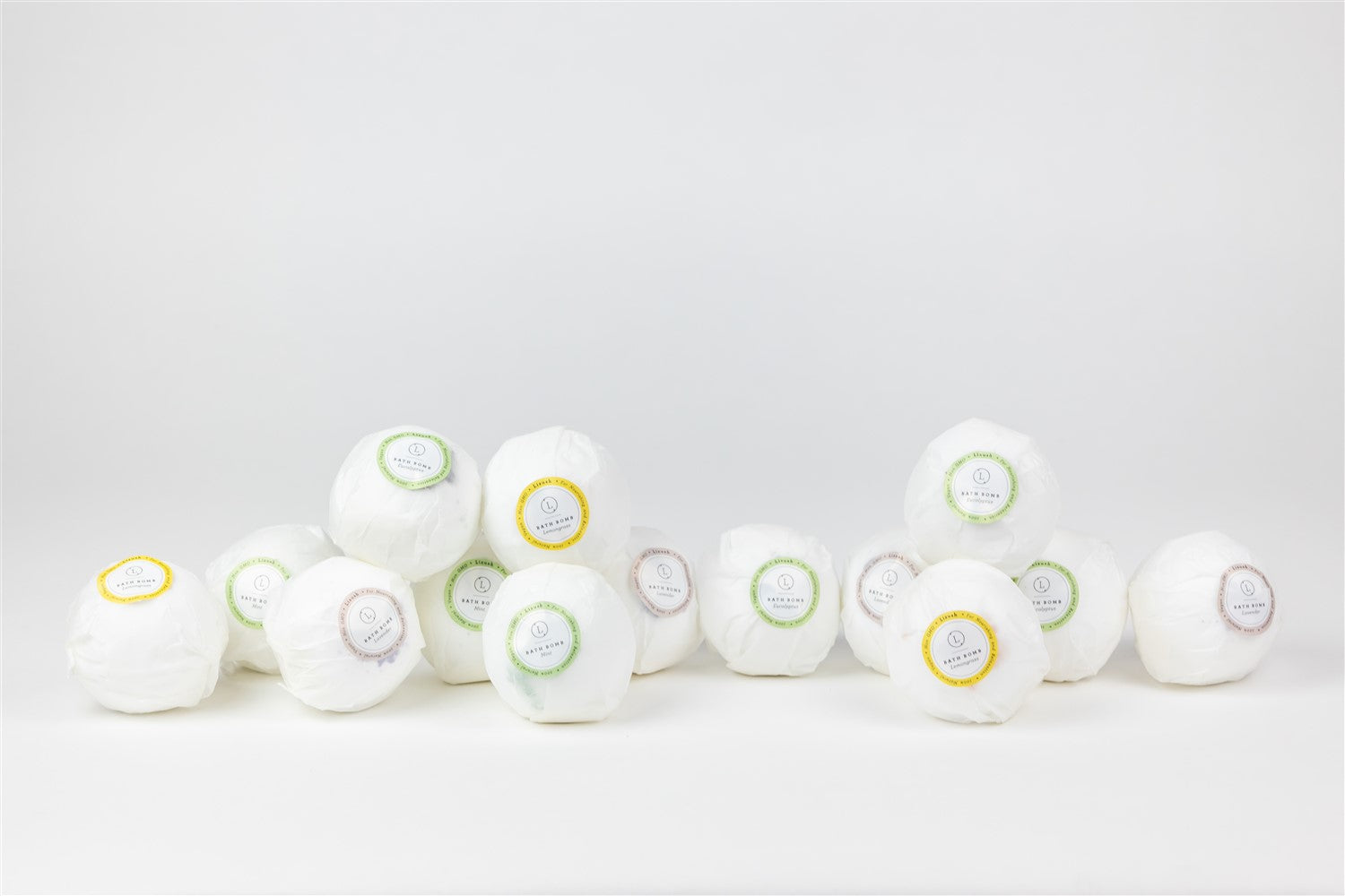 14-Piece Natural Bath Bombs Gift Set - 100% Organic Relaxing Aromatherapy for Spa, Self-Care & Gifts