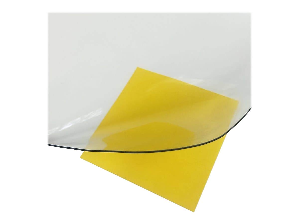 Premium Clear Crystal Desk Pad 19x24 Inches - Non-Slip Writing Surface for Office & Home Workspace - Ideal for Desks, Tables, and Workstations