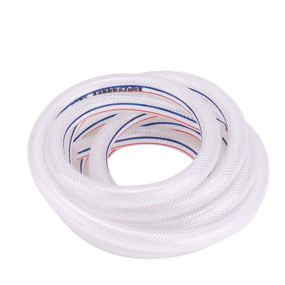 Flexible PVC Hose 8/12mm - Clear Braided Tube for Garden & Industrial Use