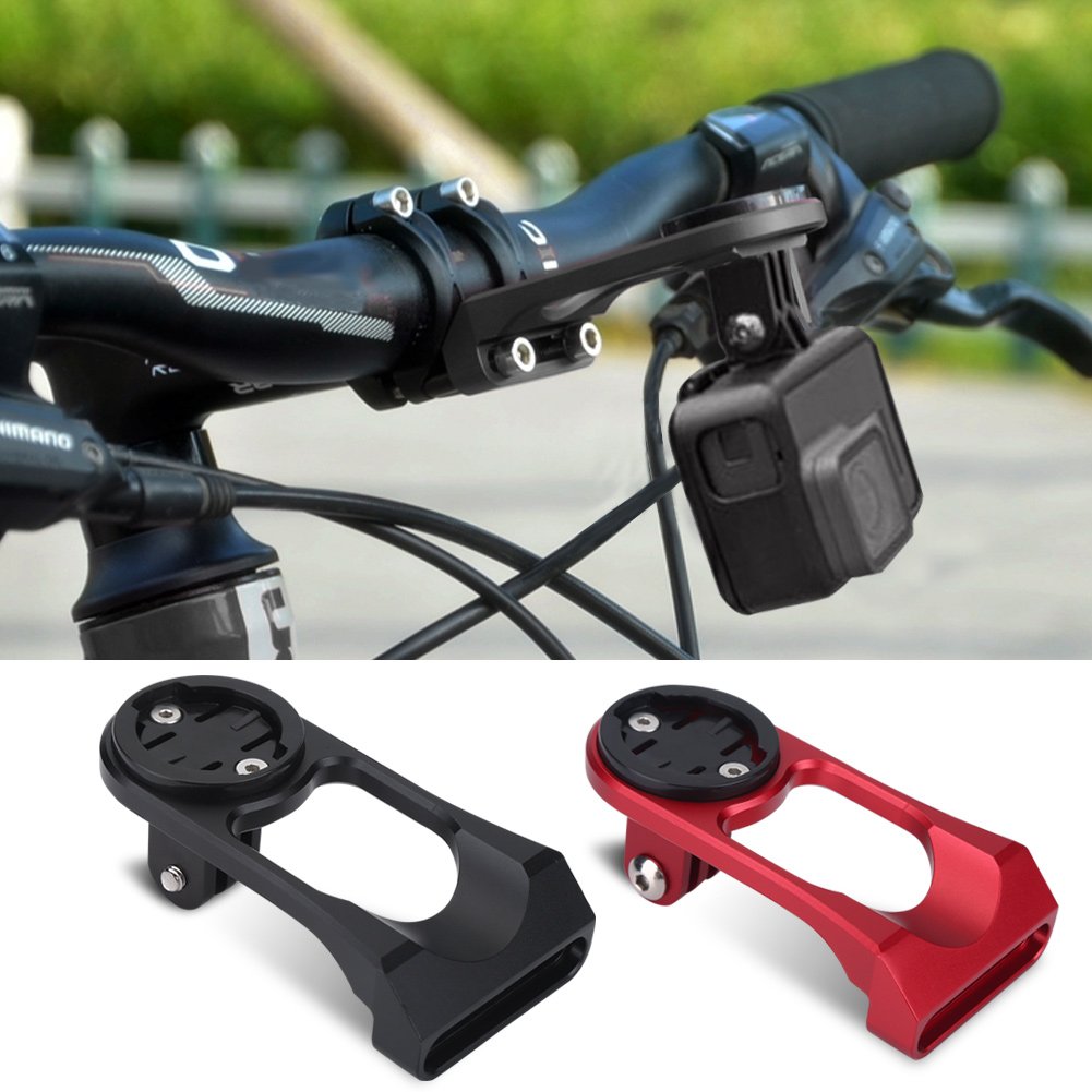 Aluminum Alloy Bike Computer Mount Holder - Adjustable Bicycle Extension Bracket for Cycling & GPS Navigation | Perfect for Road Bikes, Mountain Bikes & Commuting