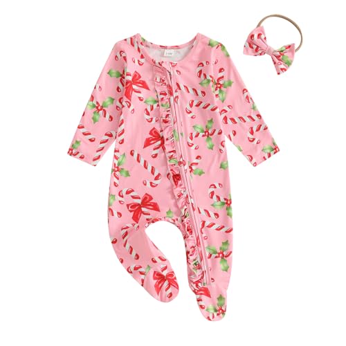 Christmas Candy Cane Pink