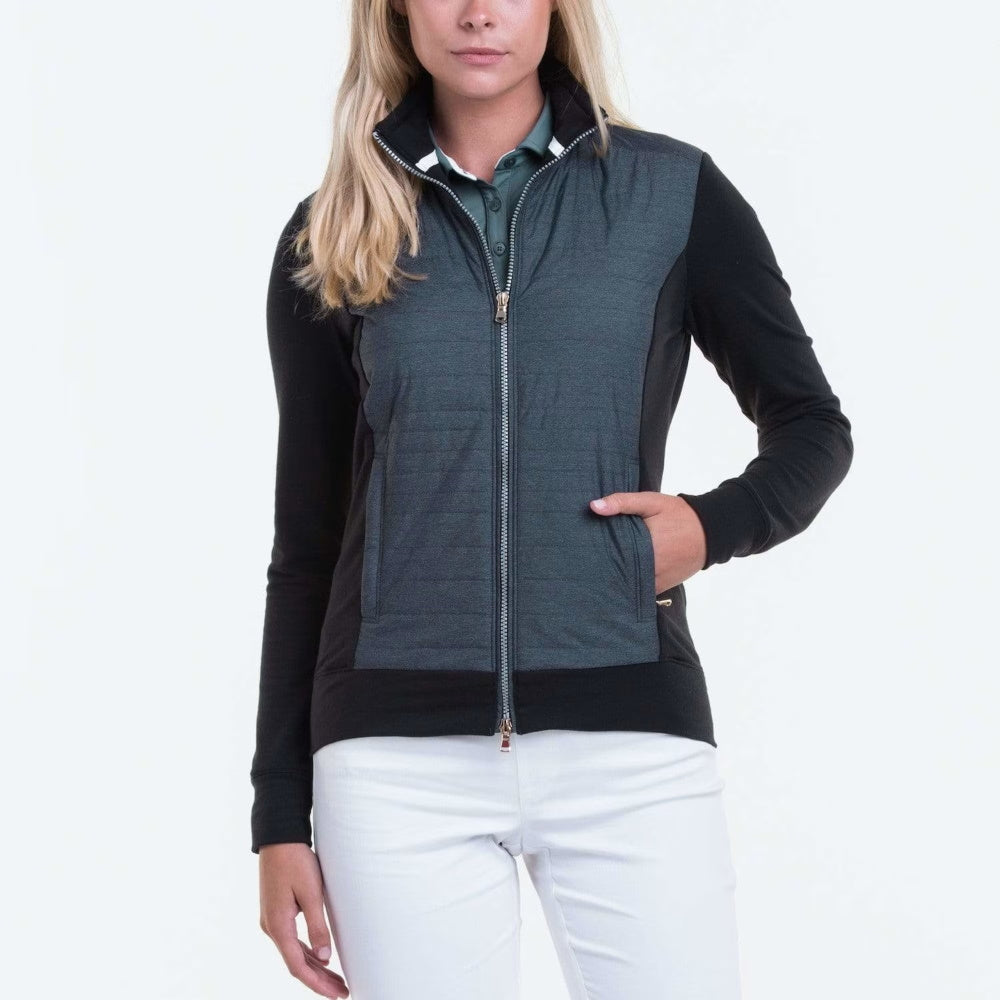 Fairway & Greene Women's Augusta Full Zip Jacket - Lightweight Waterproof Windbreaker for Golf, Hiking & Outdoor Activities