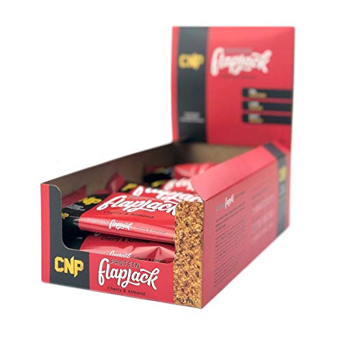 CNP Professional Protein Flapjack - High Protein Snack Bars (12 Pack, 75g Each) - Ideal for Gym, Workout & Post-Exercise Recovery