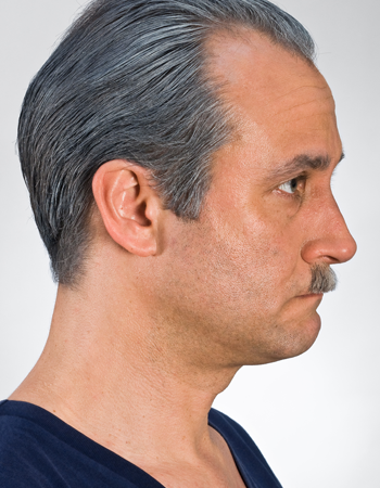 Kryolan Charlie Chaplin Mustache - 3 Color Options (9211) | Fake Mustache for Costumes, Theater & Halloween Makeup