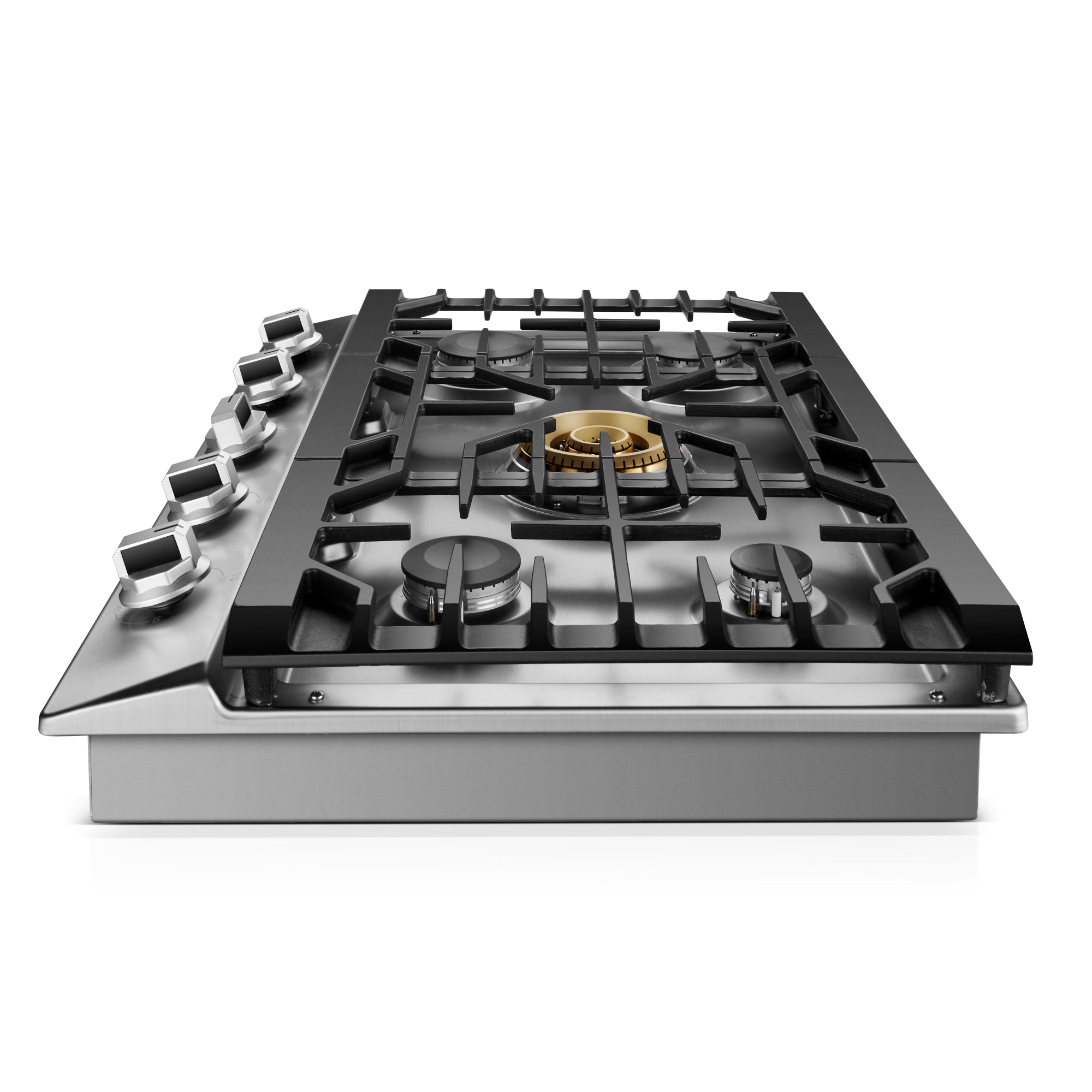 Fotile GLS30501 30-Inch 5-Burner Stainless Steel Gas Cooktop - Tri Ring Series for Professional Cooking | Perfect for Home Kitchens & Restaurant Use