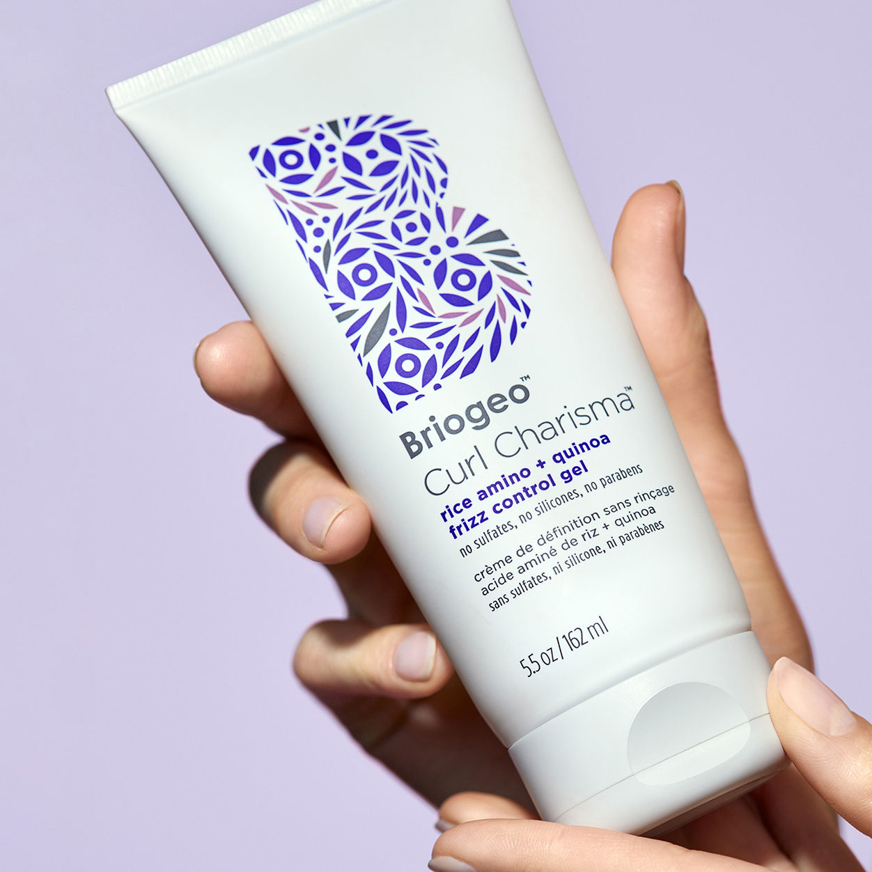 Curl Charisma Rice Amino & Quinoa Frizz Control Styling Gel for Curly Hair - Tames Frizz & Defines Curls for All-Day Hold