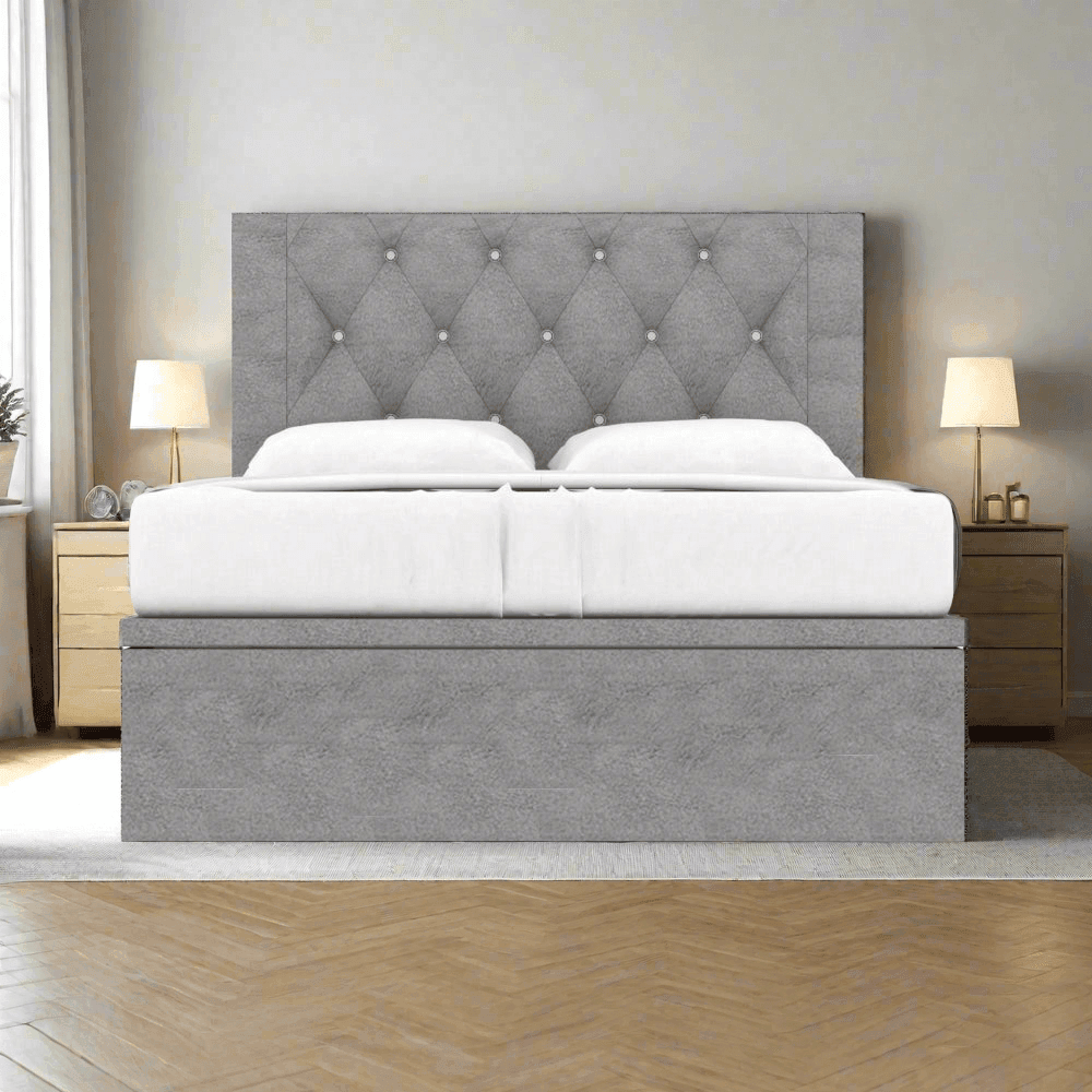 Hansen Fabric Storage Bed with Drawers - Pet Friendly Dog & Cat Bed - Perfect for Small Spaces, Kids Rooms & Pet-Friendly Homes