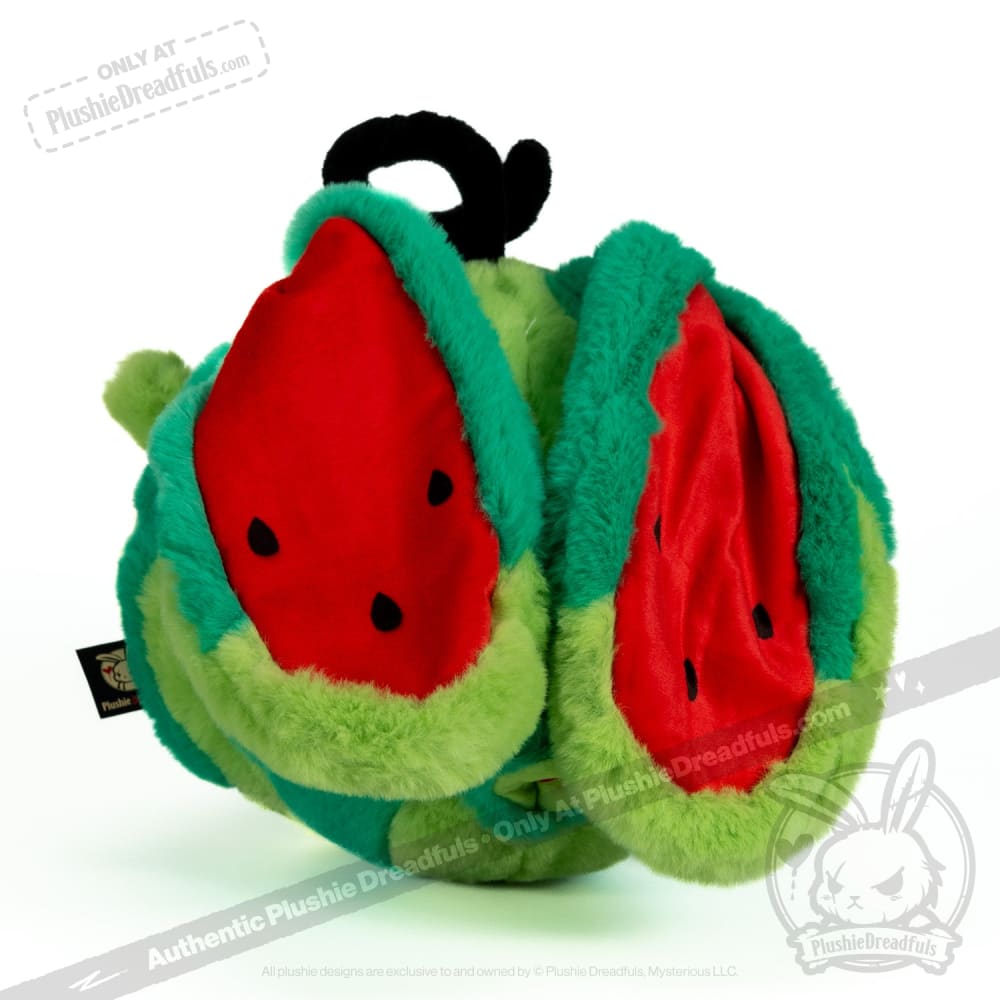 Plushie Dreadfuls Watermelon Rabbit Stuffed Animal Toy - Cute Soft Plush Bunny for Kids, Gift & Nursery Decor