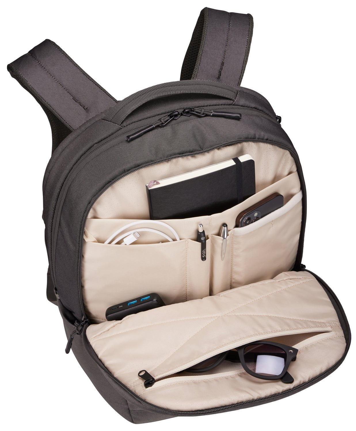 Thule Subterra 2 27L Laptop Backpack for Men & Women - Water-Resistant Travel & Work Backpack with Padded Laptop Compartment (Fits 15