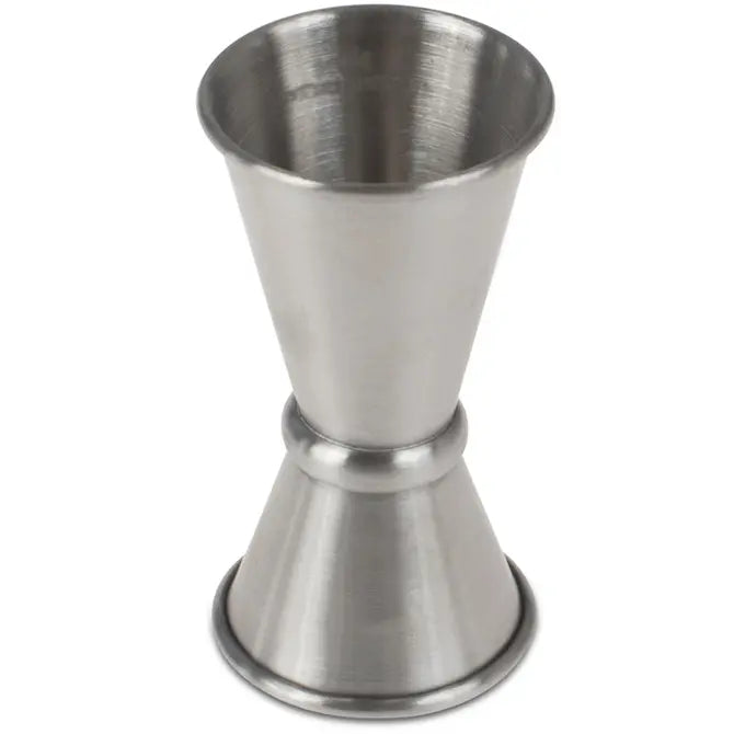 Premium Cocktail Jigger 1/2 oz & 3/4 oz Dual Measuring Cup - Professional Bar Tools for Mixing Cocktails, Bartending & Home Entertaining