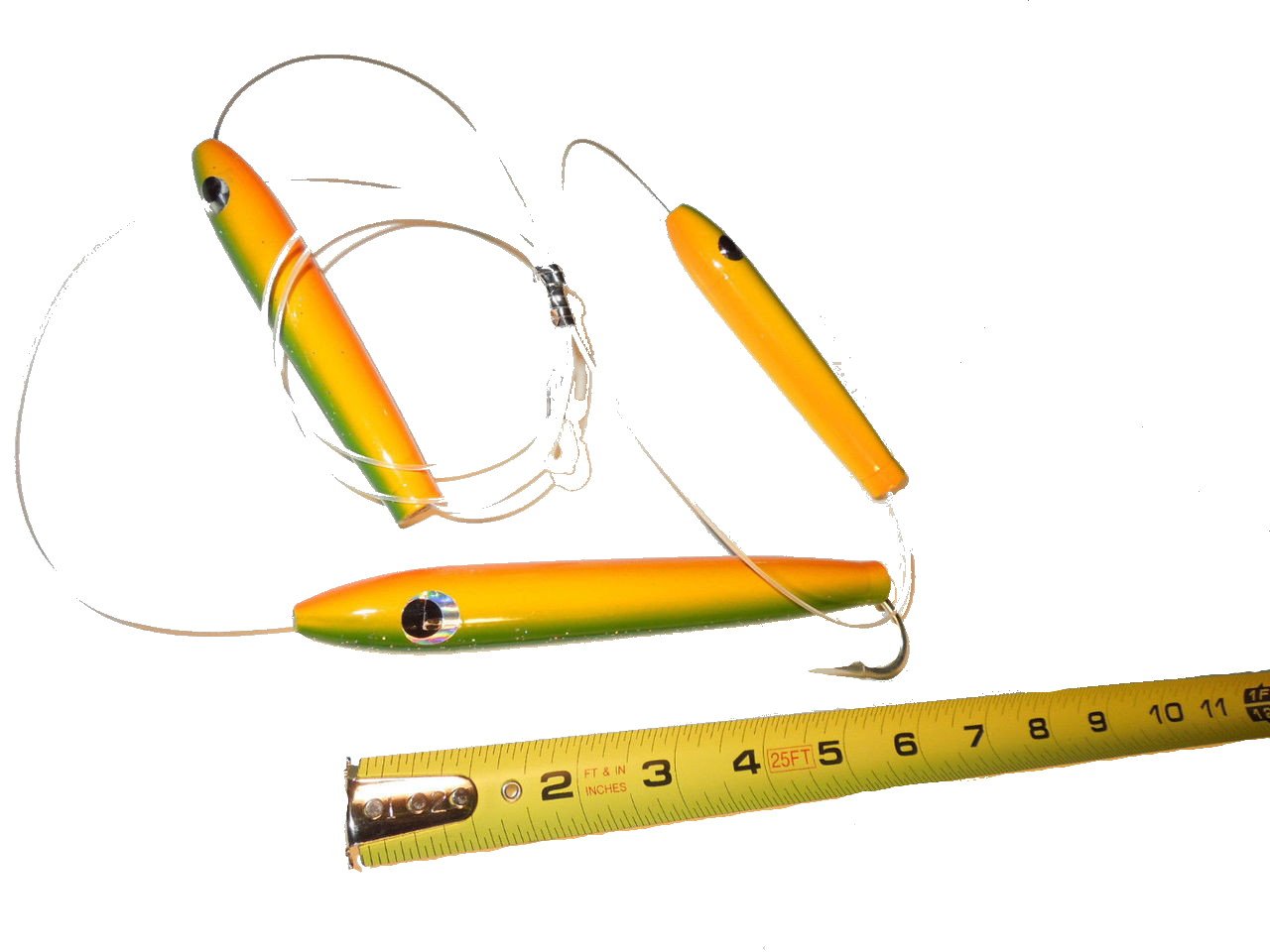 EatMyTackle Tuna Sticks Daisy Chain Lure - Saltwater Fishing Teaser for Trolling & Offshore Fishing | Premium Saltwater Fishing Lures for Tuna, Mahi Mahi & Game Fish