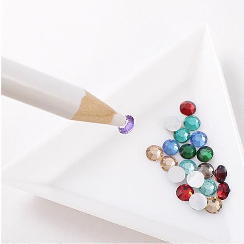 Professional Nail Art Wax Stone Picker - High Quality Stainless Steel Cuticle Pusher & Wax Removal Tool for Manicure & Pedicure - Perfect for Salon, Spa & Home Nail Care