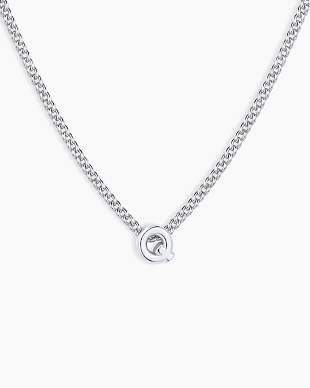 Wilder Mini Alphabet Necklace - Personalized Initial Pendant Jewelry for Women | Perfect Gift for Birthday, Anniversary & Everyday Wear