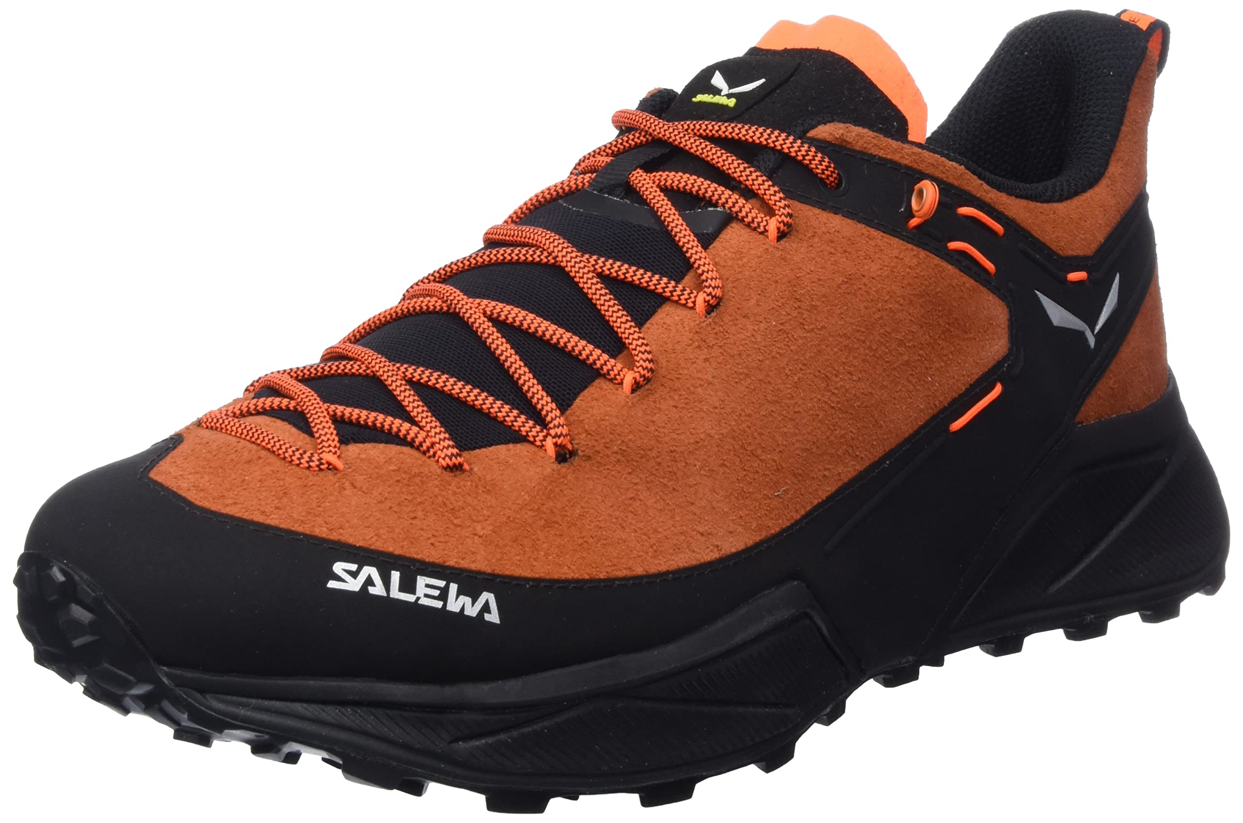 Salewa Dropline Leather Trail Running Shoes for Men - Lightweight Hiking & Outdoor Adventure Footwear for Trail Running, Trekking & Mountain Climbing