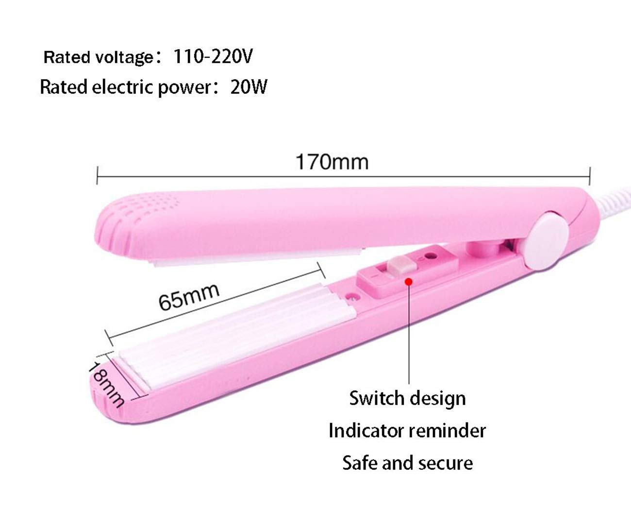 Mini Food Bag Heat Sealer Handheld - Smart Control with Corrugated Suspension Heating Sheet for Airtight Food Storage | 39.3 inch Power Cable | Perfect for Home Kitchen, Camping & Meal Prep (Purple)