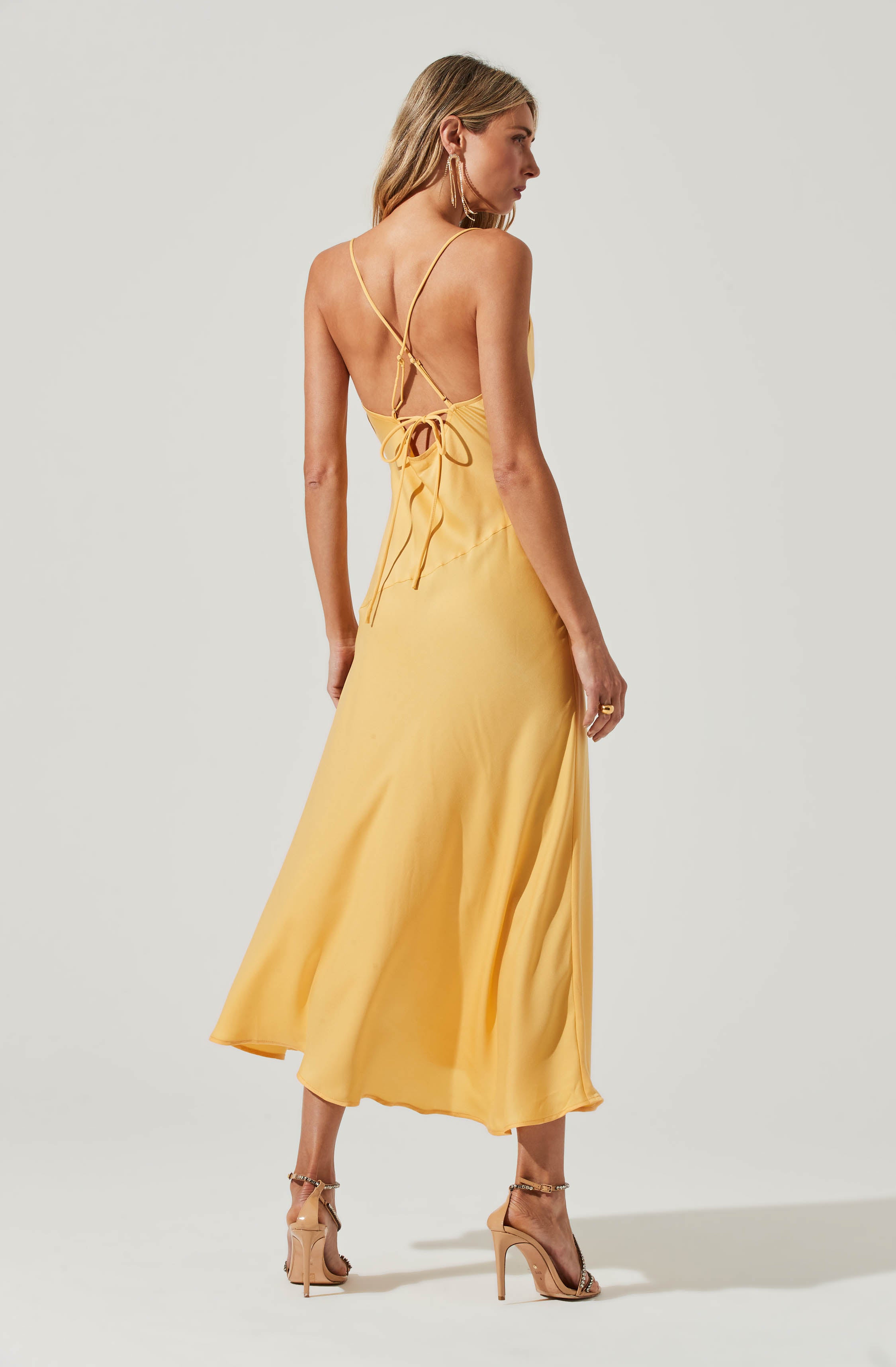 Gaia Midi Dress - Flowy Boho Summer Dress for Women | Perfect for Beach Vacations, Date Nights & Casual Outings